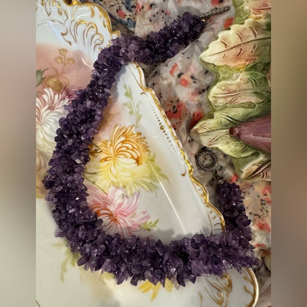 Genuine Gemstone Necklace!